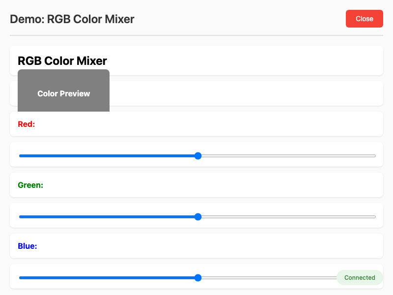 Slider Demo
