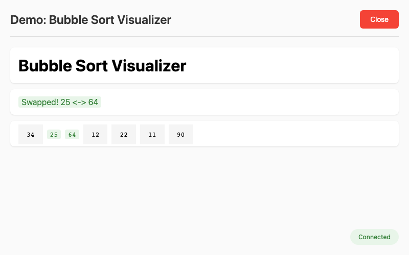 Sorting Visualizer Demo